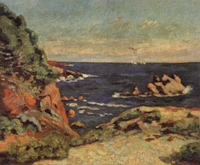 Armand guillaumin View of Agay oil painting image